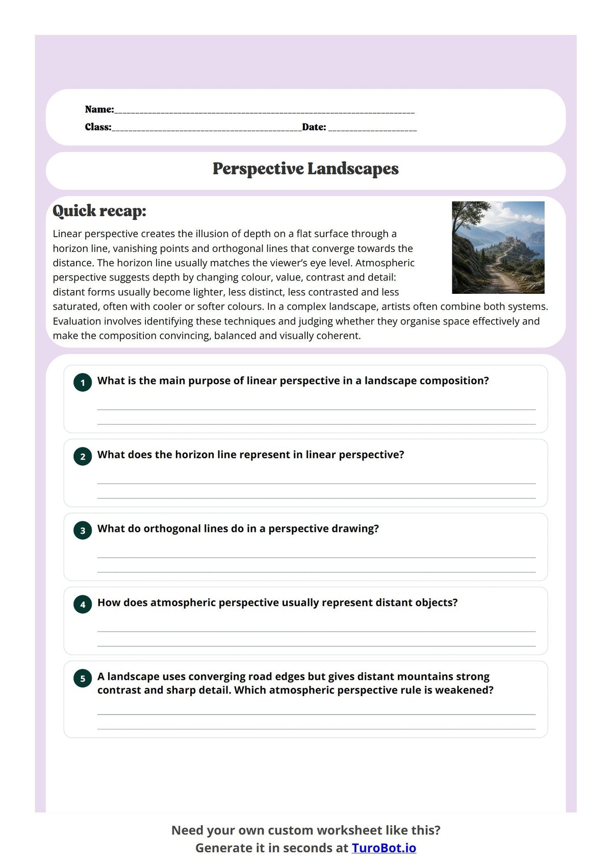 Perspective Landscapes preview