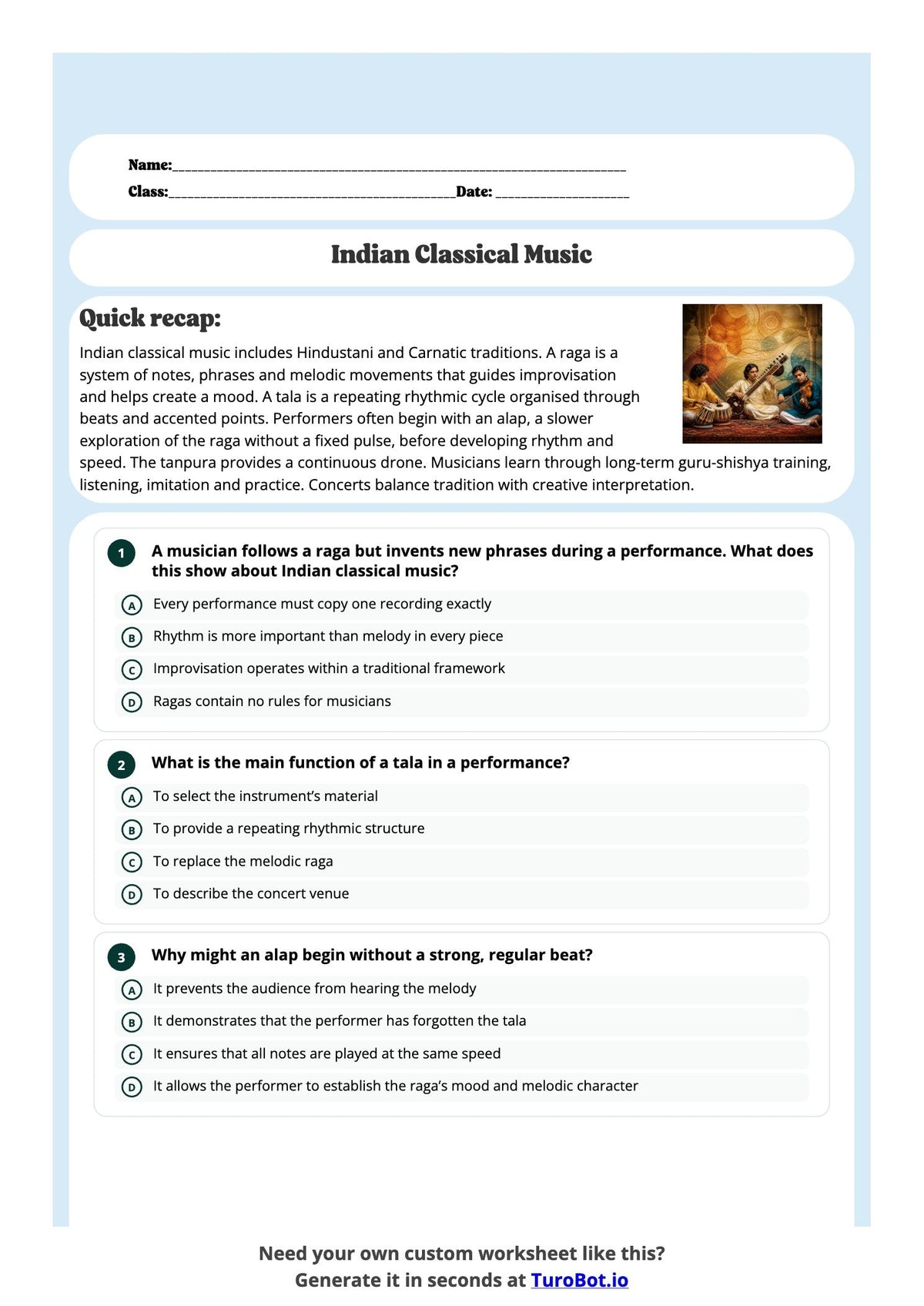 Indian Classical Music preview