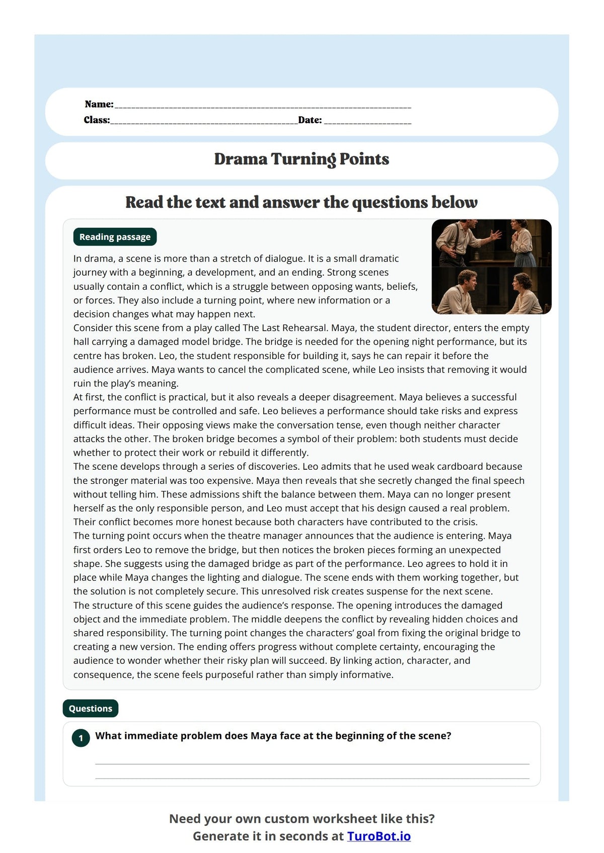 Drama Turning Points preview