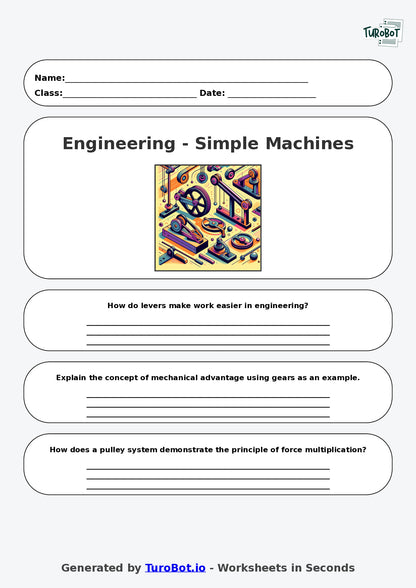 Engineering - Year 6 - Simple Machines