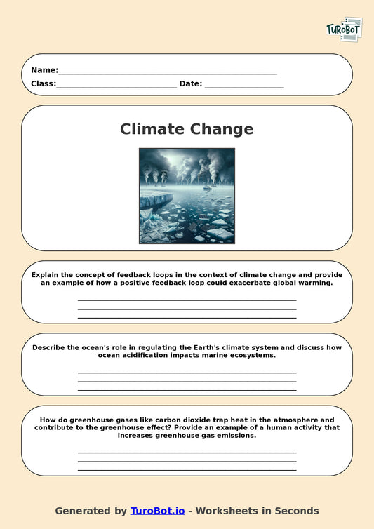 Environmental Science - Year 11 - Climate Change