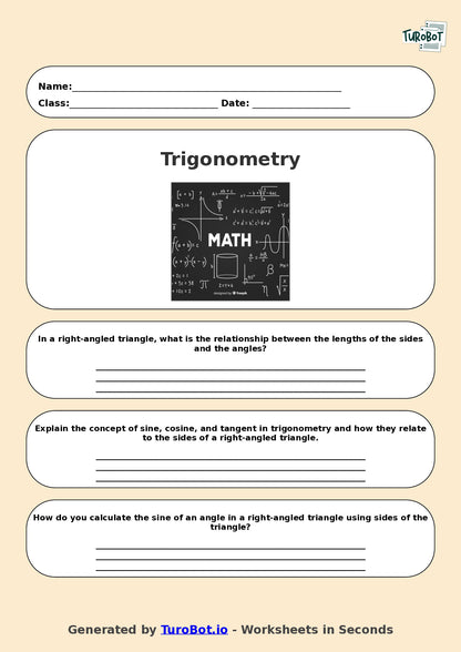 Math - Year 10 - Trigonometry