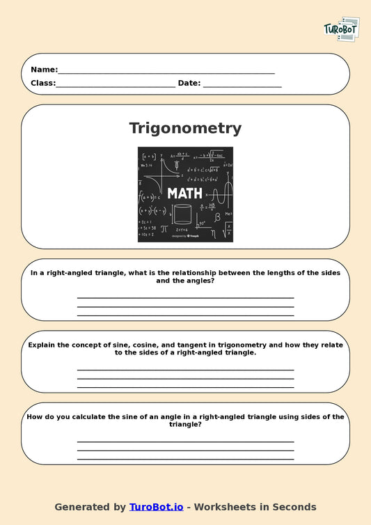 Math - Year 10 - Trigonometry