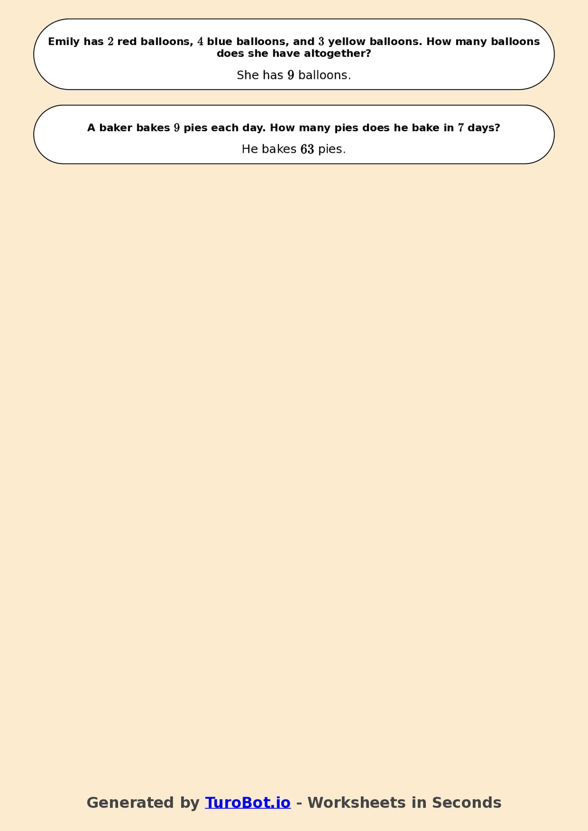 Year 6 Math Worksheet – Mixed Operations Word Problems 2
