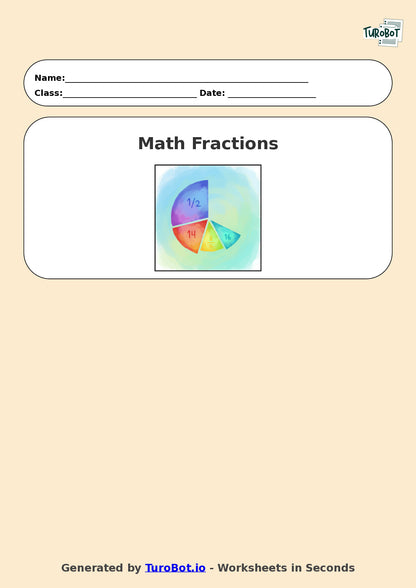 Year 6 Math Worksheet – Ordering Fractions and Decimals