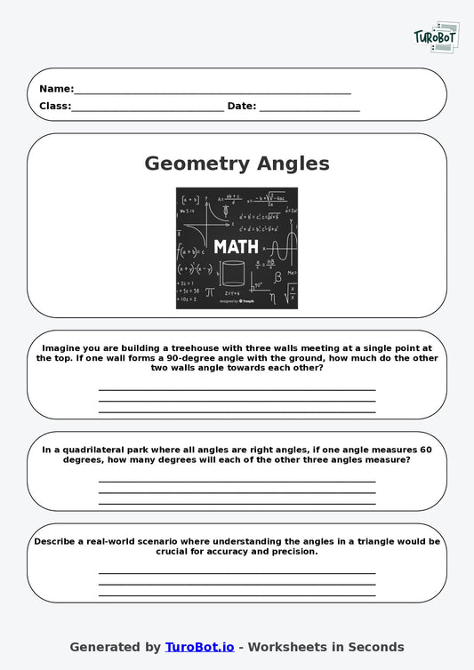 Math - Year 8 - Geometry Angles