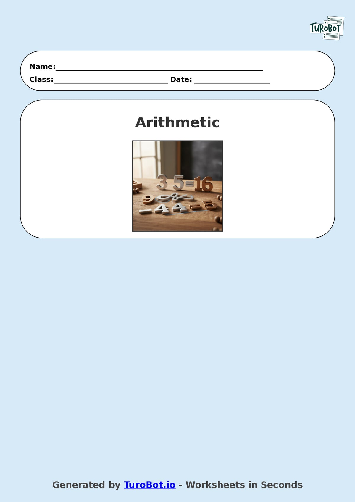 Year 9 Math Worksheet – Arithmetic with Large Numbers 2