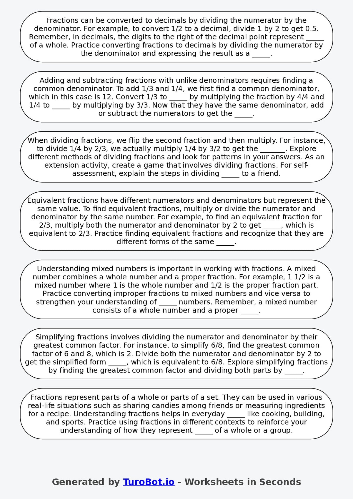 Year 3 Science Fill in the Blanks Worksheet – States of Matter
