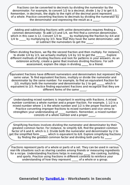 Year 3 Science Fill in the Blanks Worksheet – States of Matter