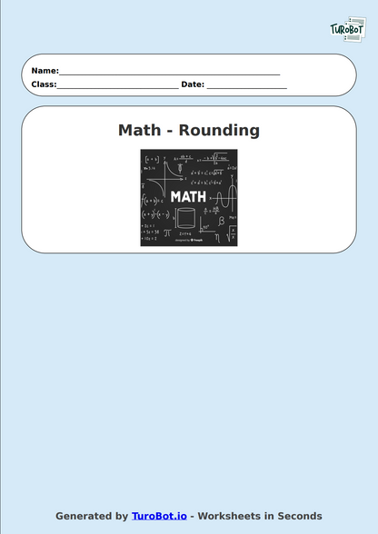 Math - Rounding to Nearest 10 and 100 - Year 3 - Rounding Practice - 10 or 100