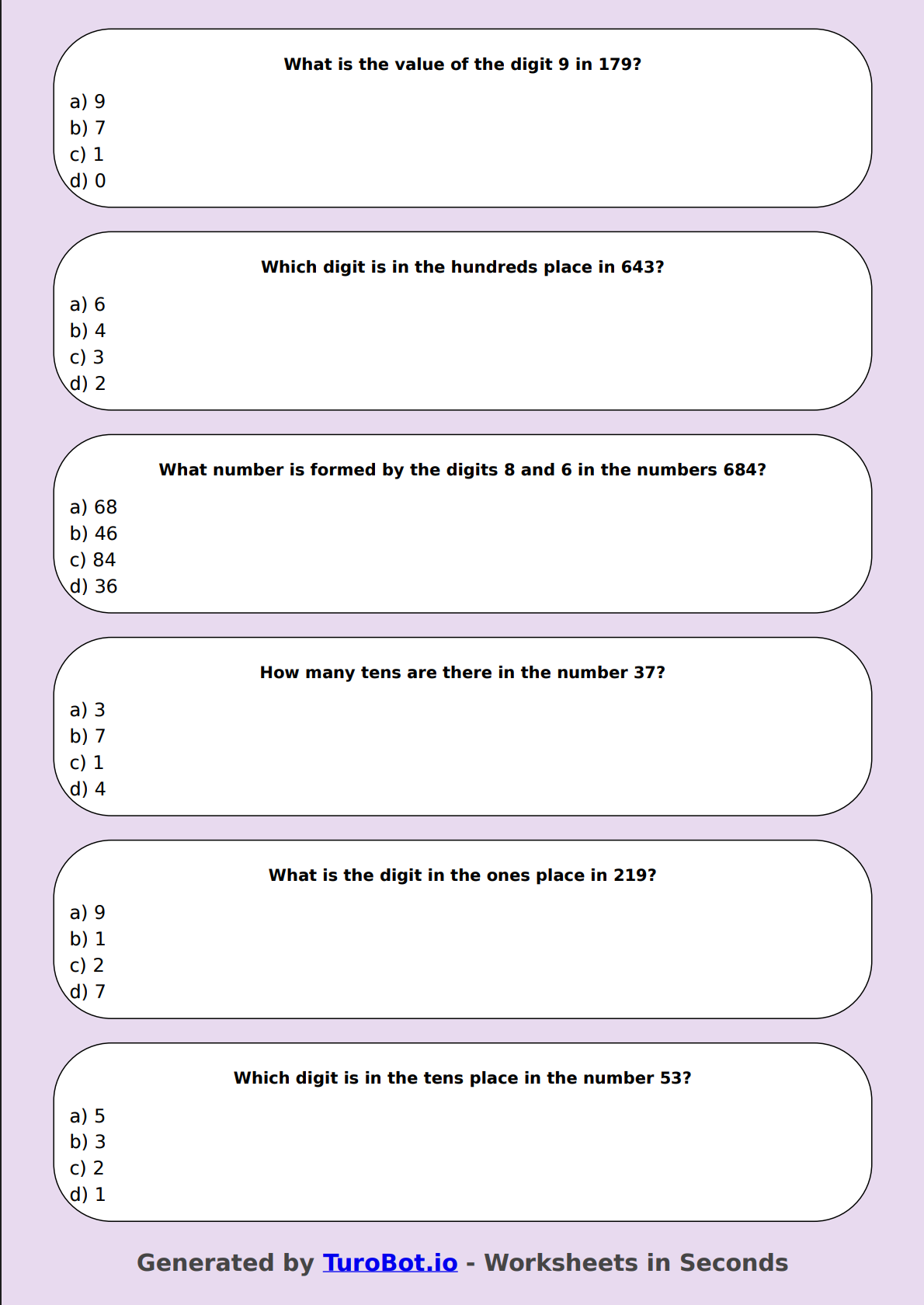 Math - Place Value Puzzles - Year 3 - Place Value Puzzle Time