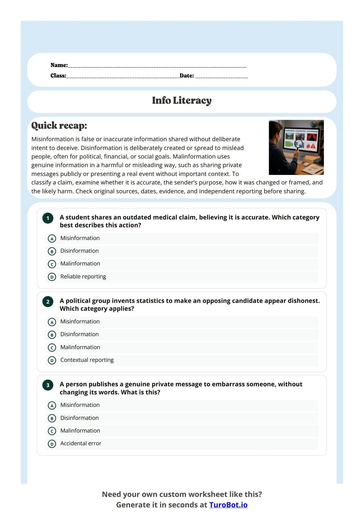 Information Literacy preview