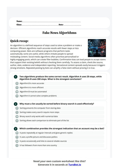 Fake News Algorithms preview