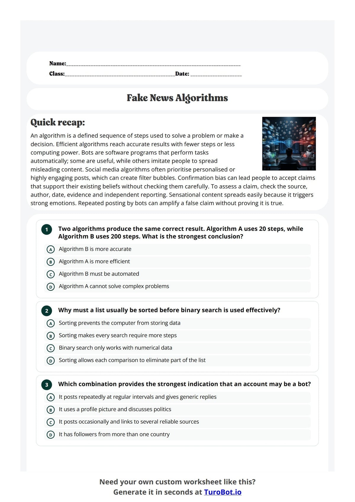 Fake News Algorithms preview