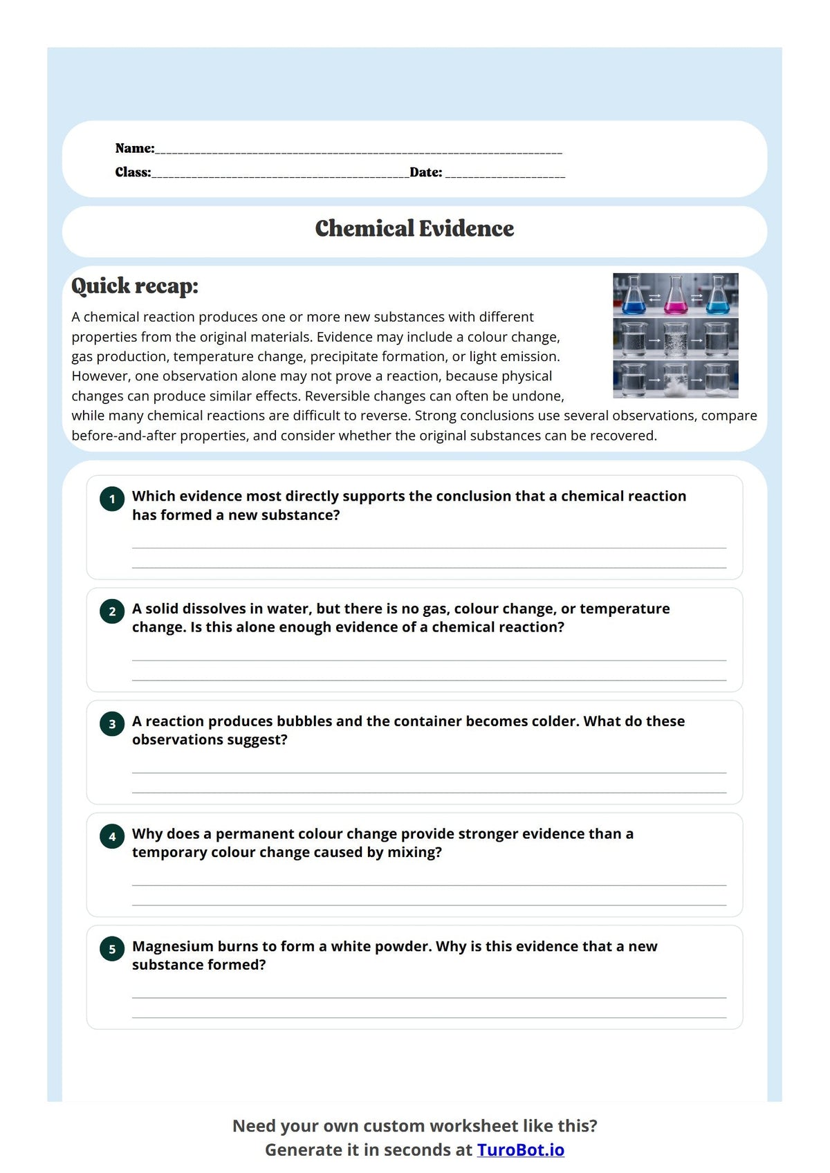 Chemical Evidence preview