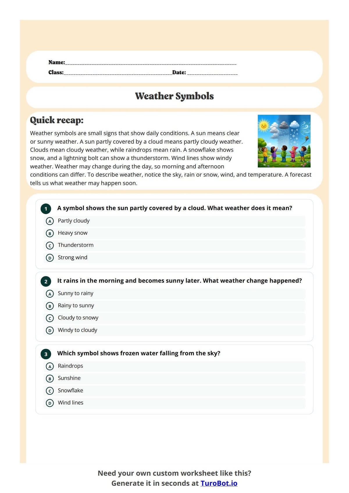 Weather Symbols preview