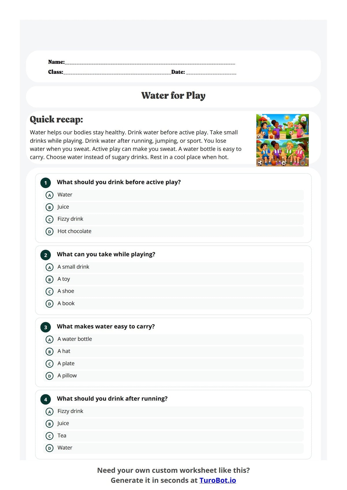 Water for Play preview