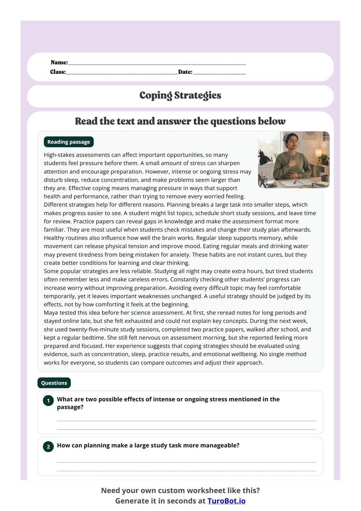 Coping Strategies preview