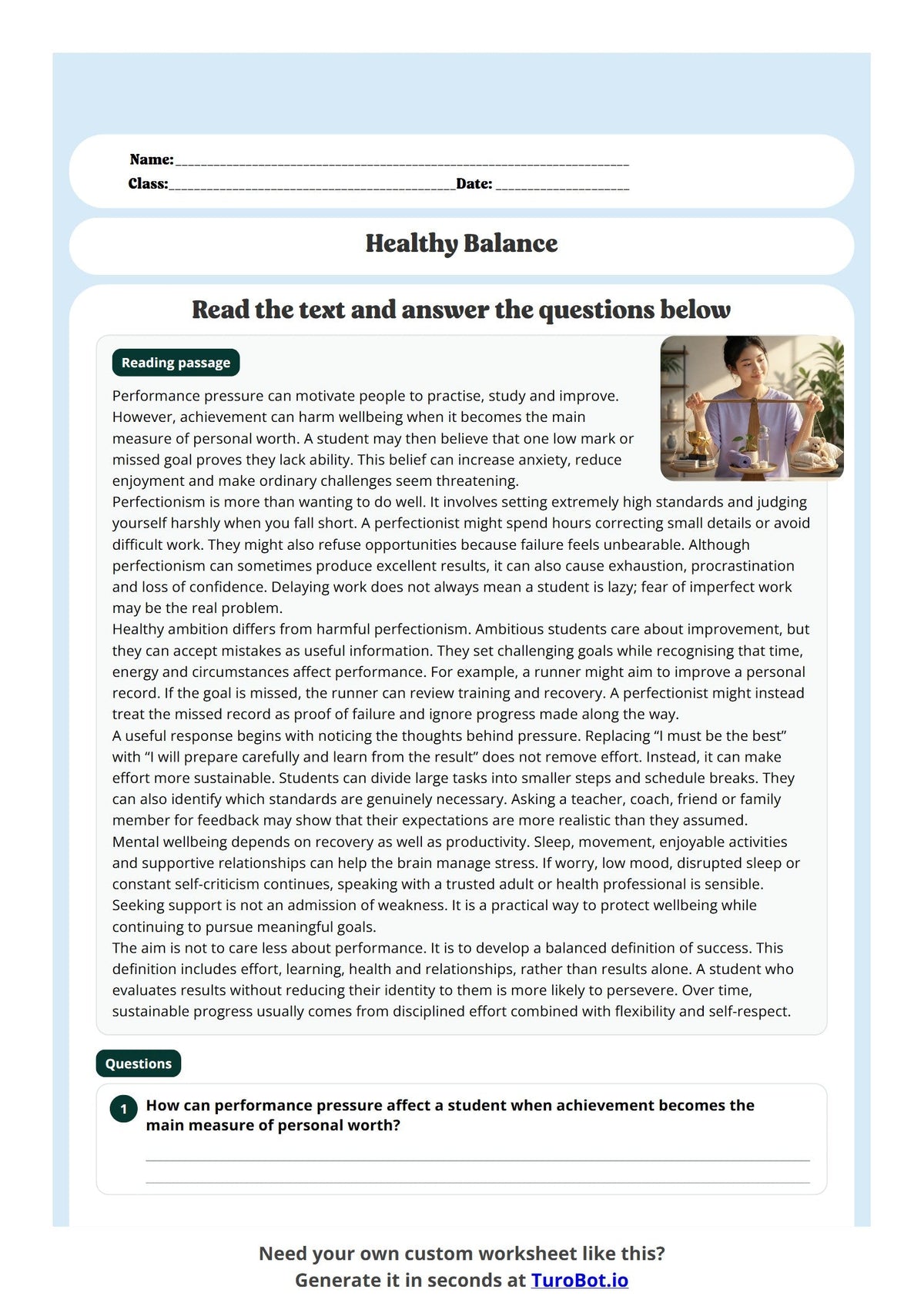 Healthy Balance preview