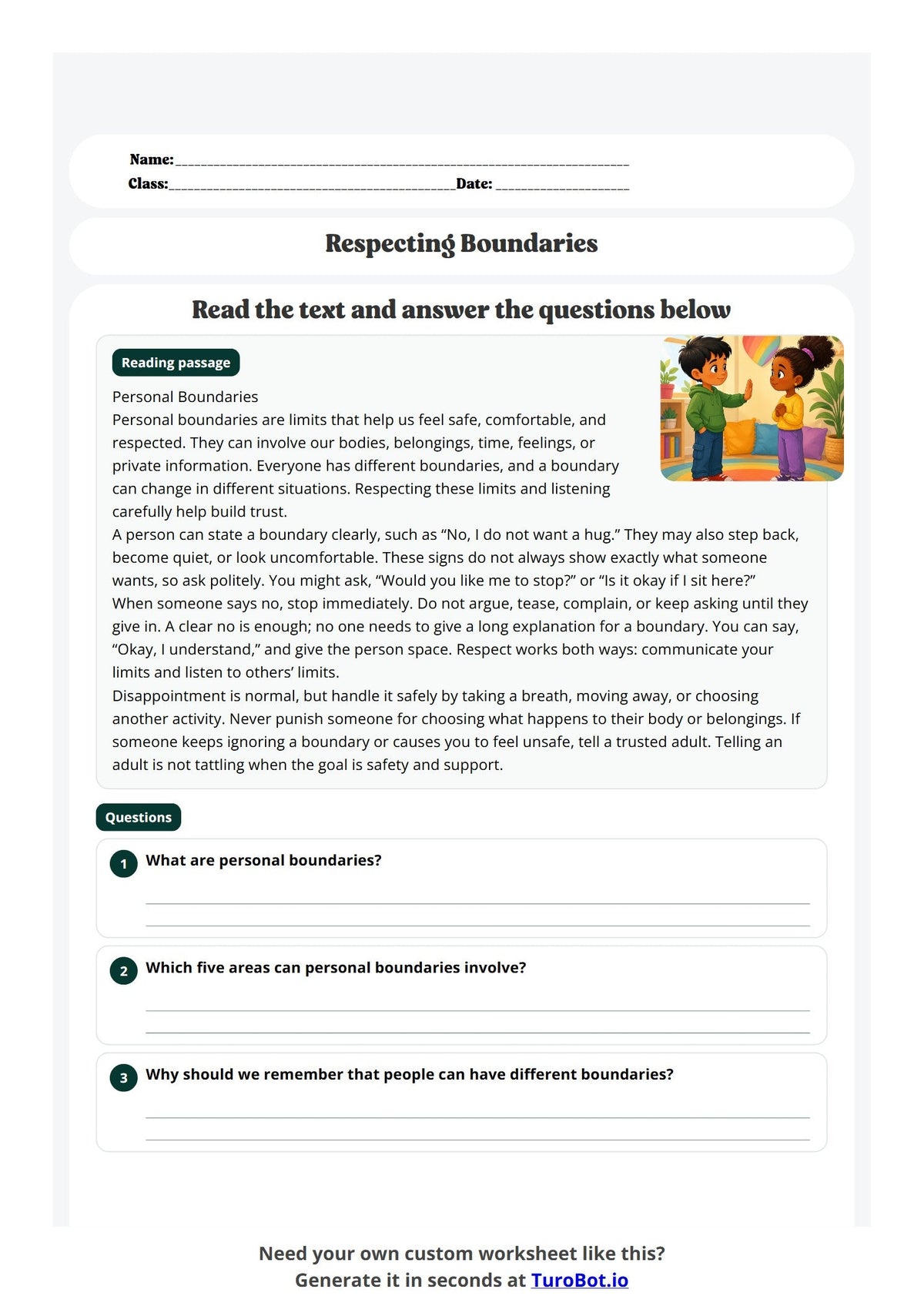 Respecting Boundaries preview