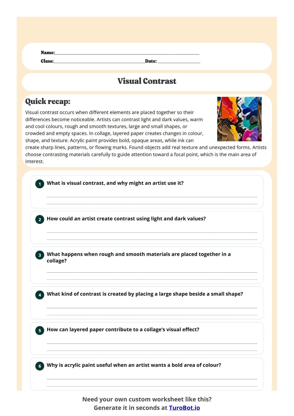 Visual Contrast preview