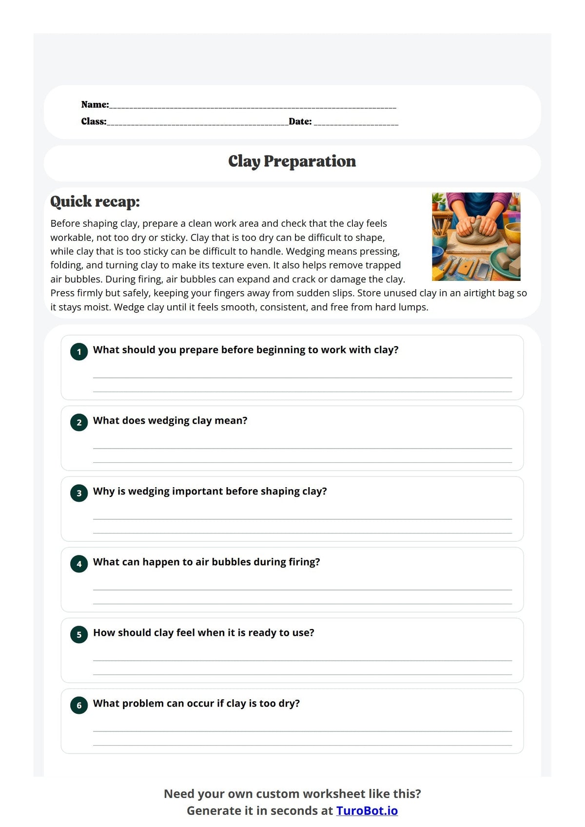 Clay Preparation preview