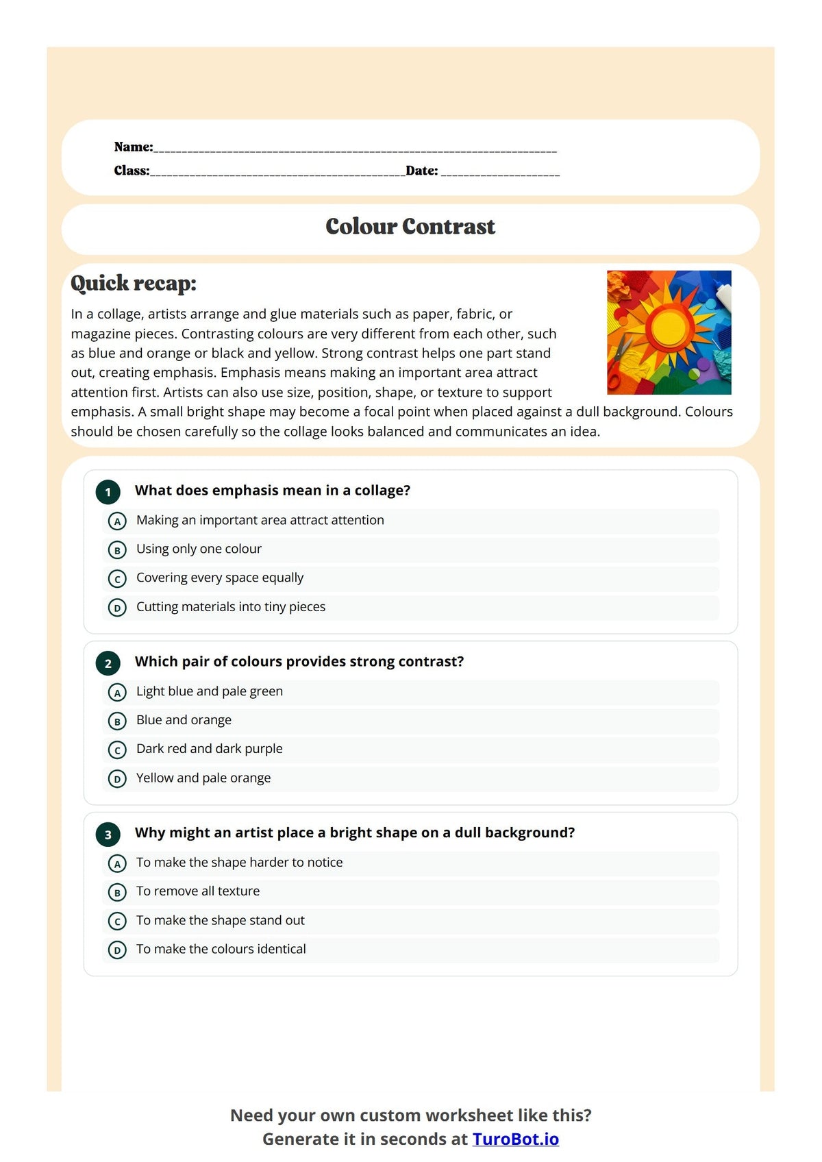 Colour Contrast preview