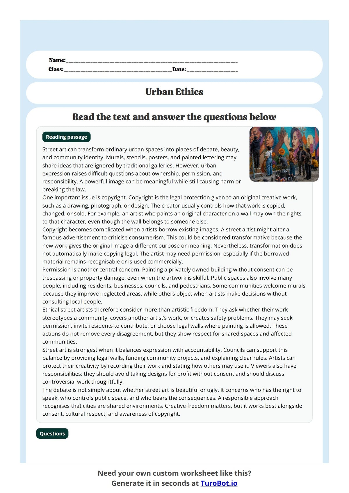 Urban Ethics preview