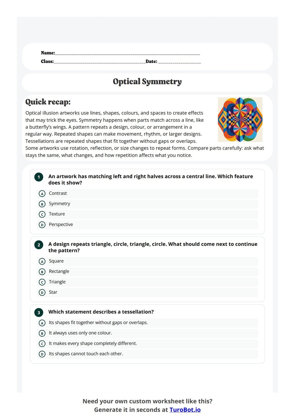 Optical Symmetry preview